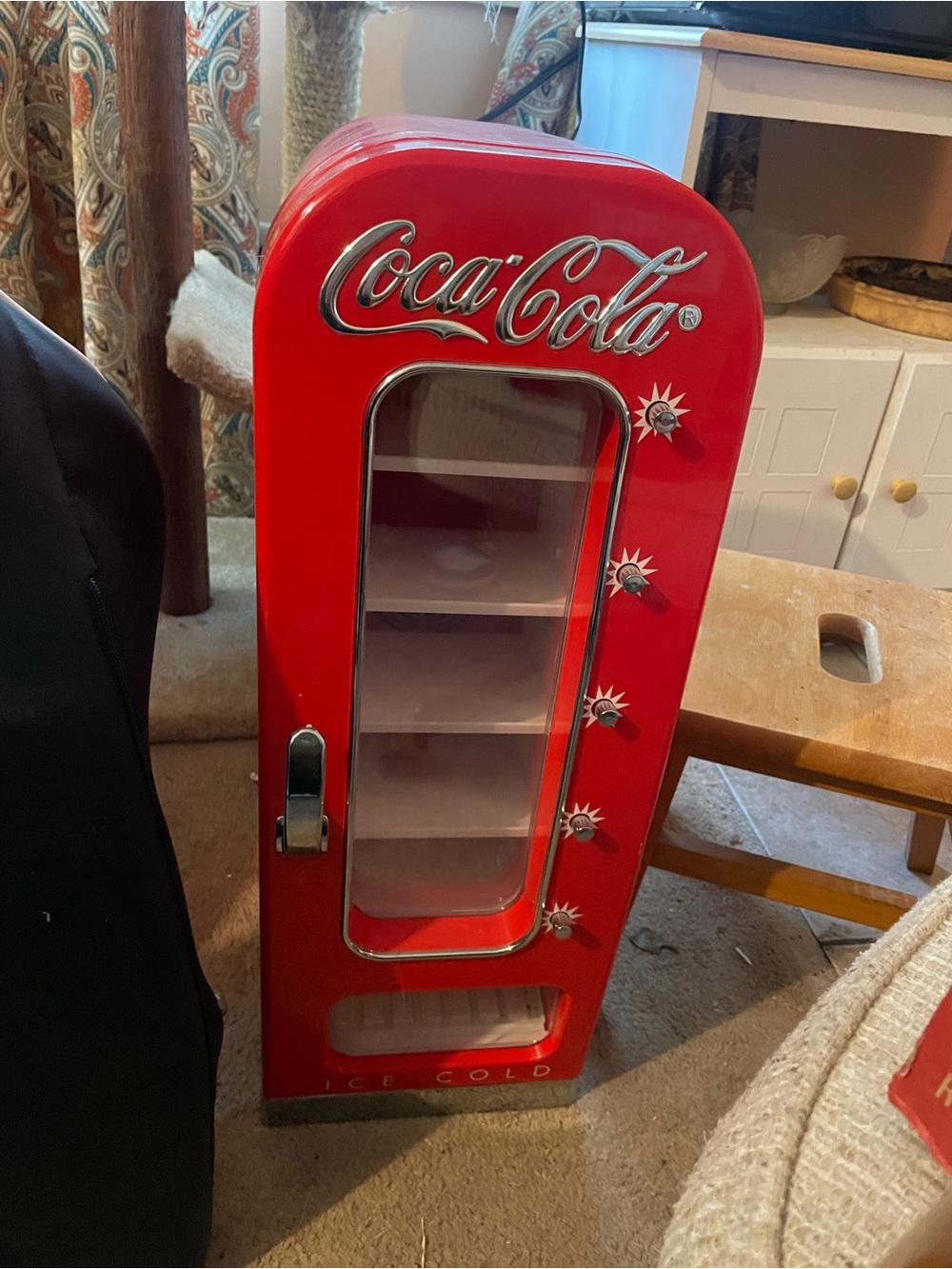 Coca Cola Red Retro Display Cooler